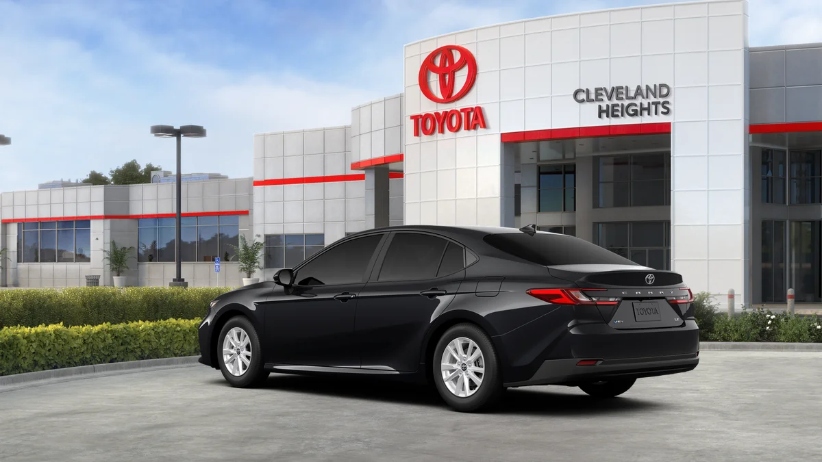 New 2026 Midnight Black Metallic Toyota LE image 6