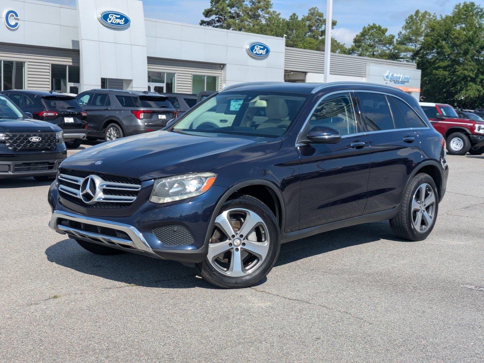 Used 2016 Lunar Blue Metallic Mercedes-Benz GLC 300 image 1