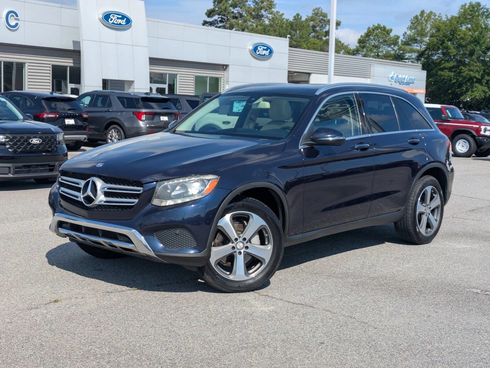 Used 2016 Lunar Blue Metallic Mercedes-Benz GLC 300 image 1