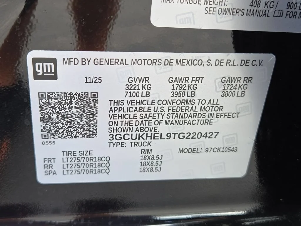 New 2026 Black Chevrolet ZR2 image 27
