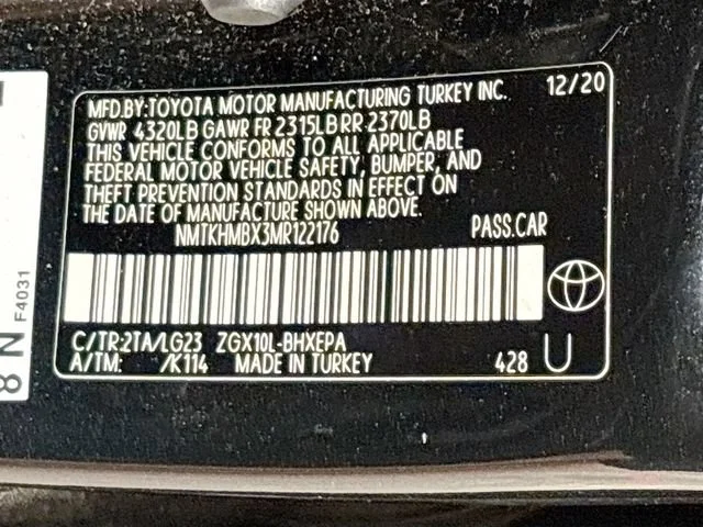 Used 2021 Black Toyota Limited image 21