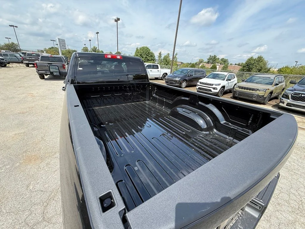 New 2027 Diamond Black Crystal Pearl-Coat Exterior Paint RAM Black Express image 8