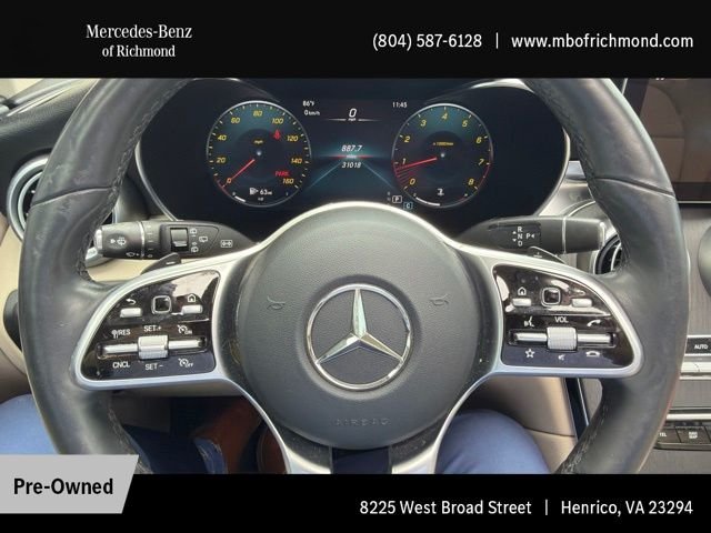 Used 2020 White Mercedes-Benz GLC 300 image 11