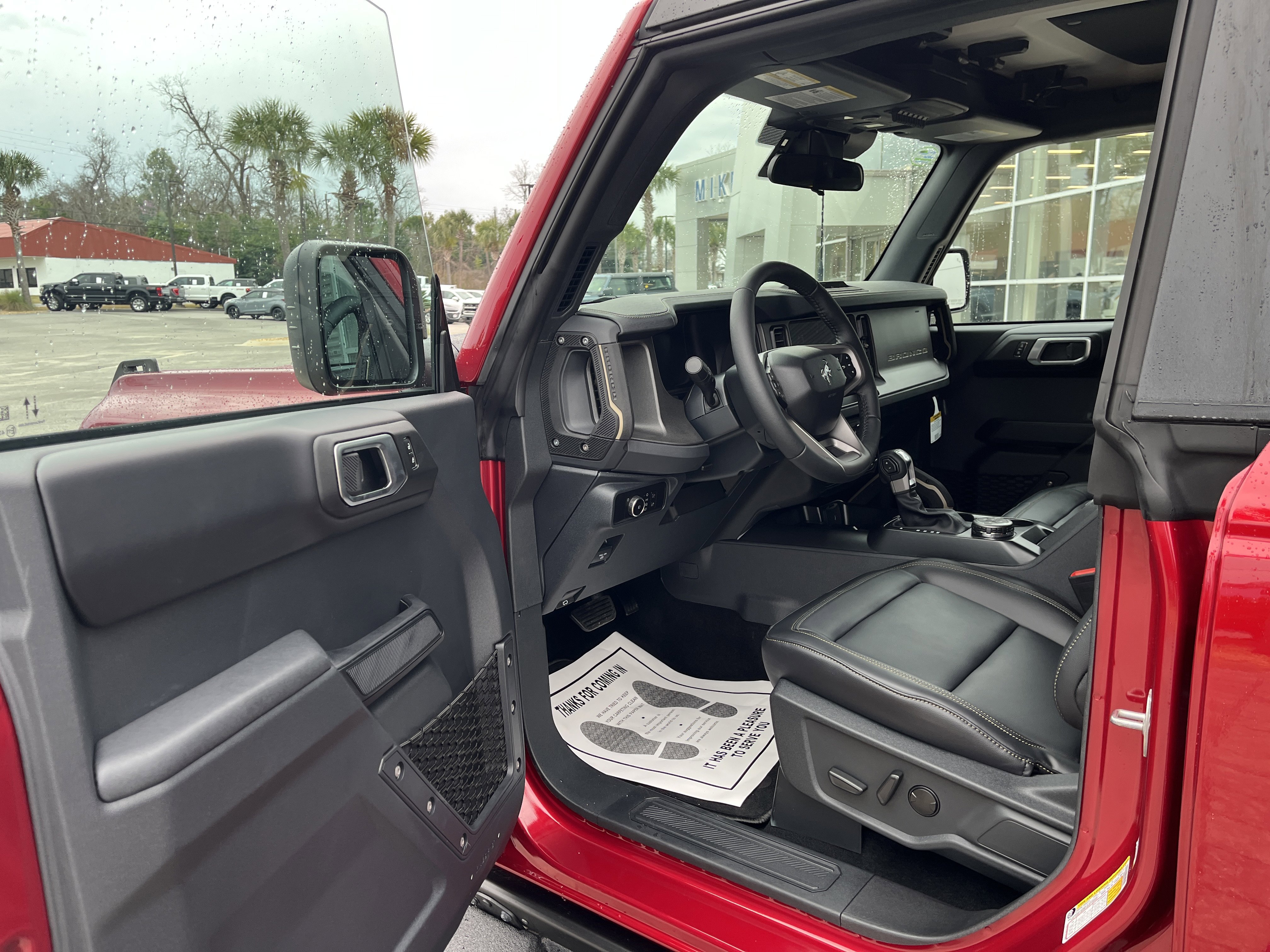 New 2025 Ruby Red Metallic Tinted Clearcoat Ford Badlands® image 12