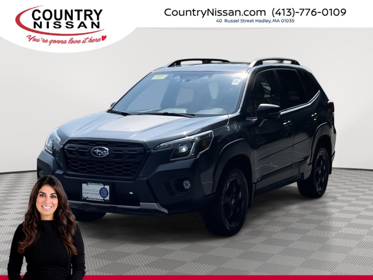 Used 2022 Magnetite Gray Metallic Subaru Wilderness image 1