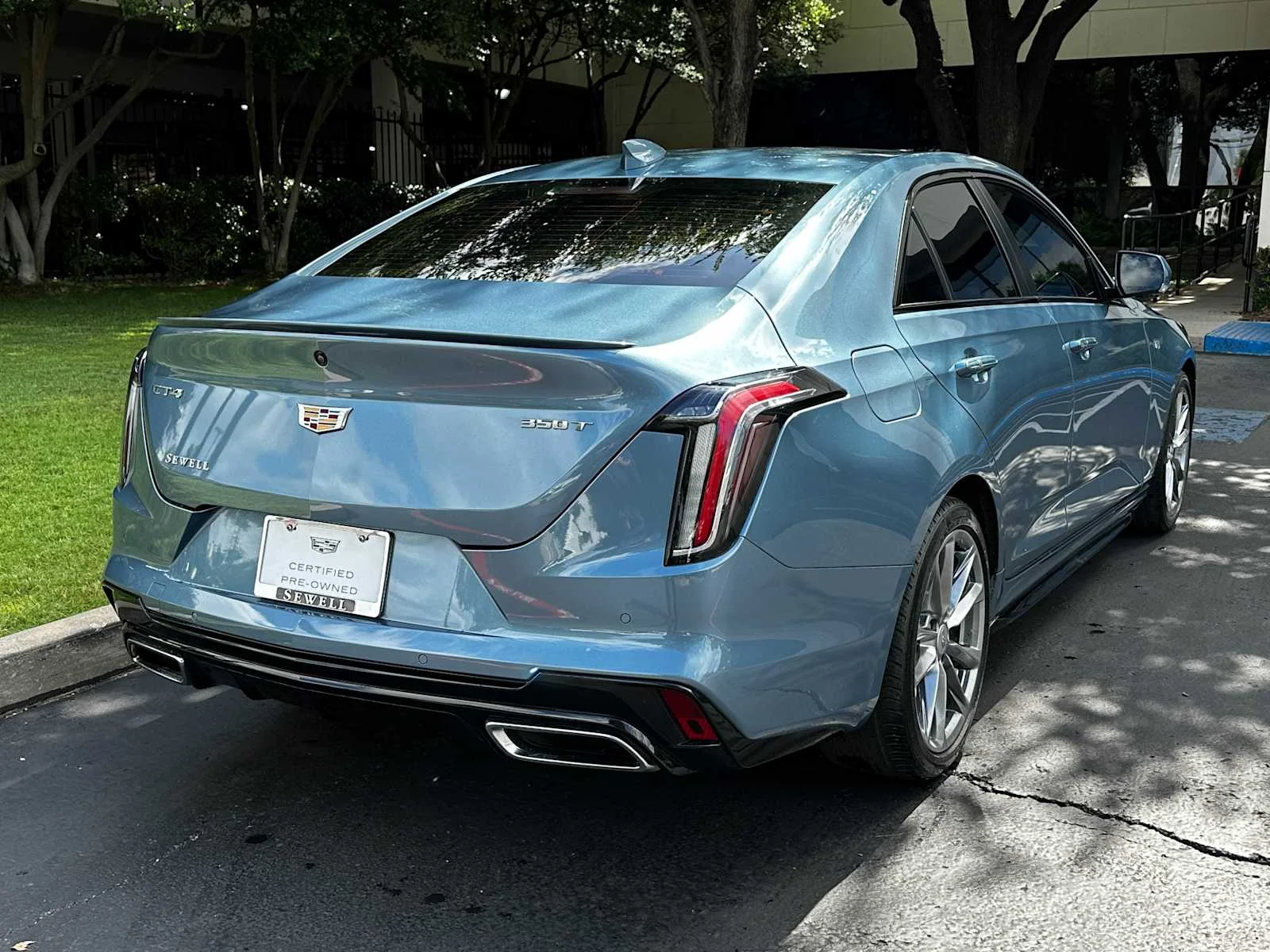 Used 2024 Midnight Steel Metallic Cadillac Sport image 4