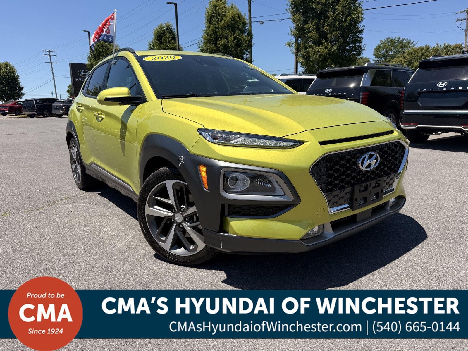 Used 2020 Lime Twist Hyundai Ultimate image 1