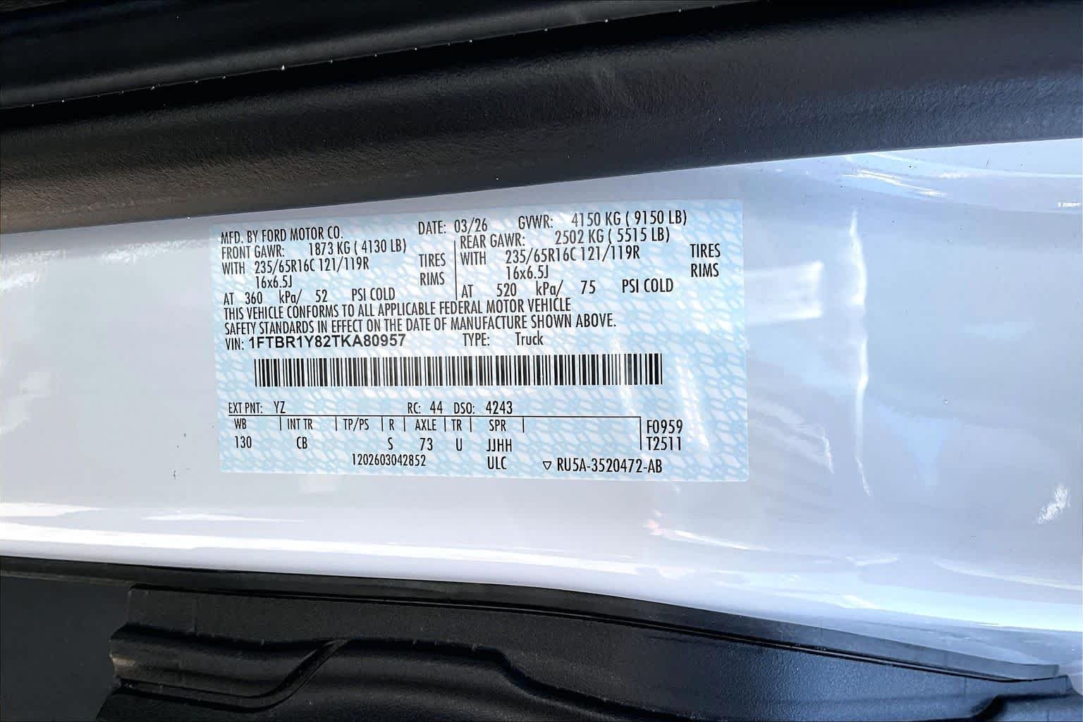 Used 2026 Oxford White Ford  image 34