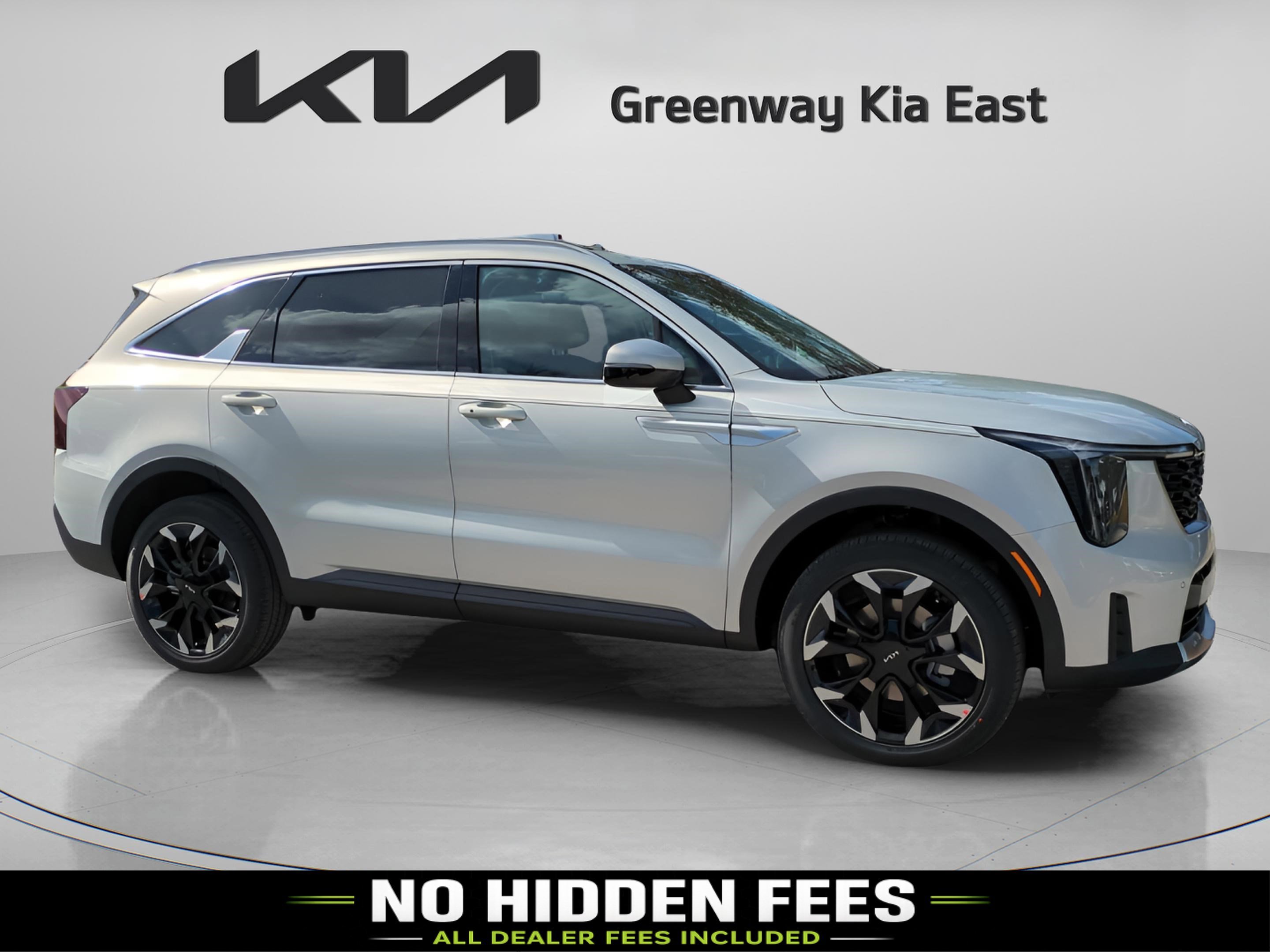 New 2026 Ivory Silver Kia EX image 1