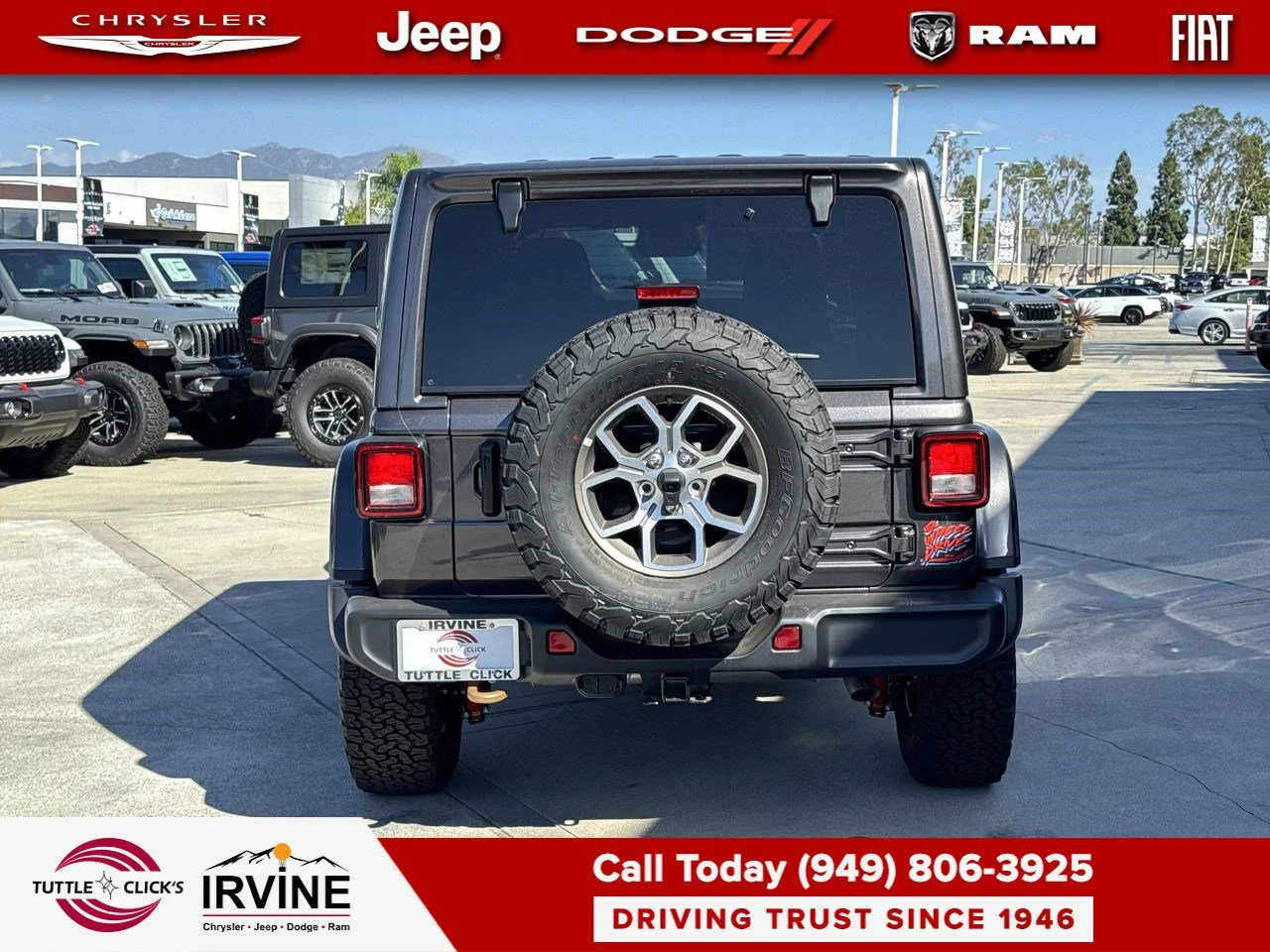 New 2027 Granite Crystal Metallic Clear-Coat Paint Jeep Rewind image 11