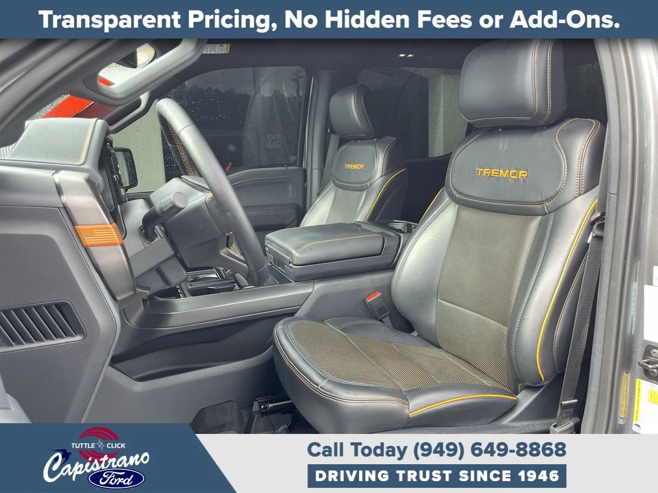 Used 2025 CARBONIZED GRAY M Ford Tremor image 27
