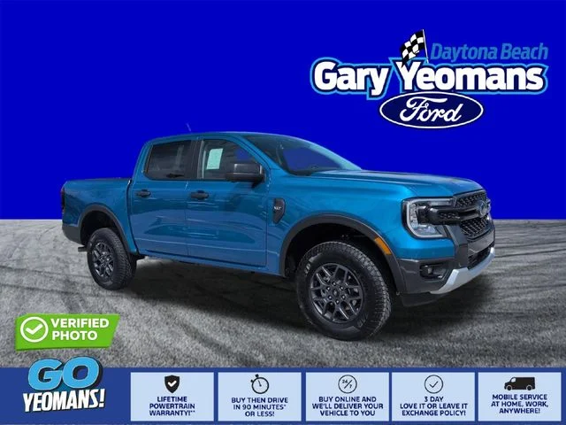 New 2026 Velocity Blue Metallic Ford XLT image 1