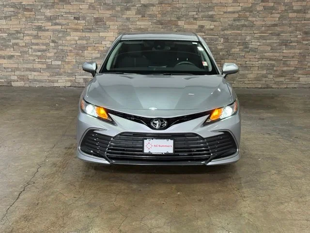 Used 2023 Celestial Silver Metallic Toyota LE image 2