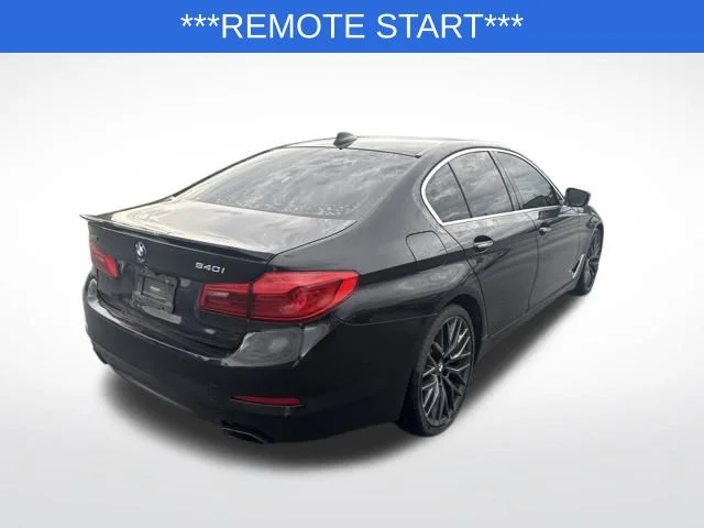 Used 2018 Black BMW 540i xDrive image 6