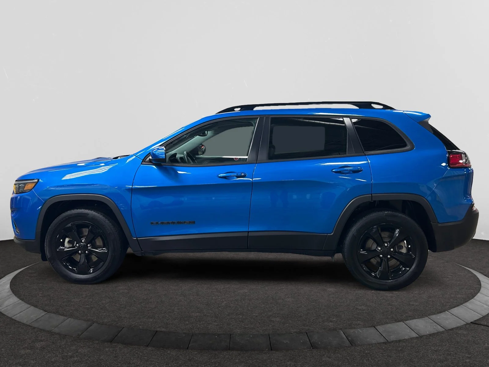 Used 2021 Hydro Blue Pearl Jeep ALTITUDE LEATHER ROOF LOW KMS image 2