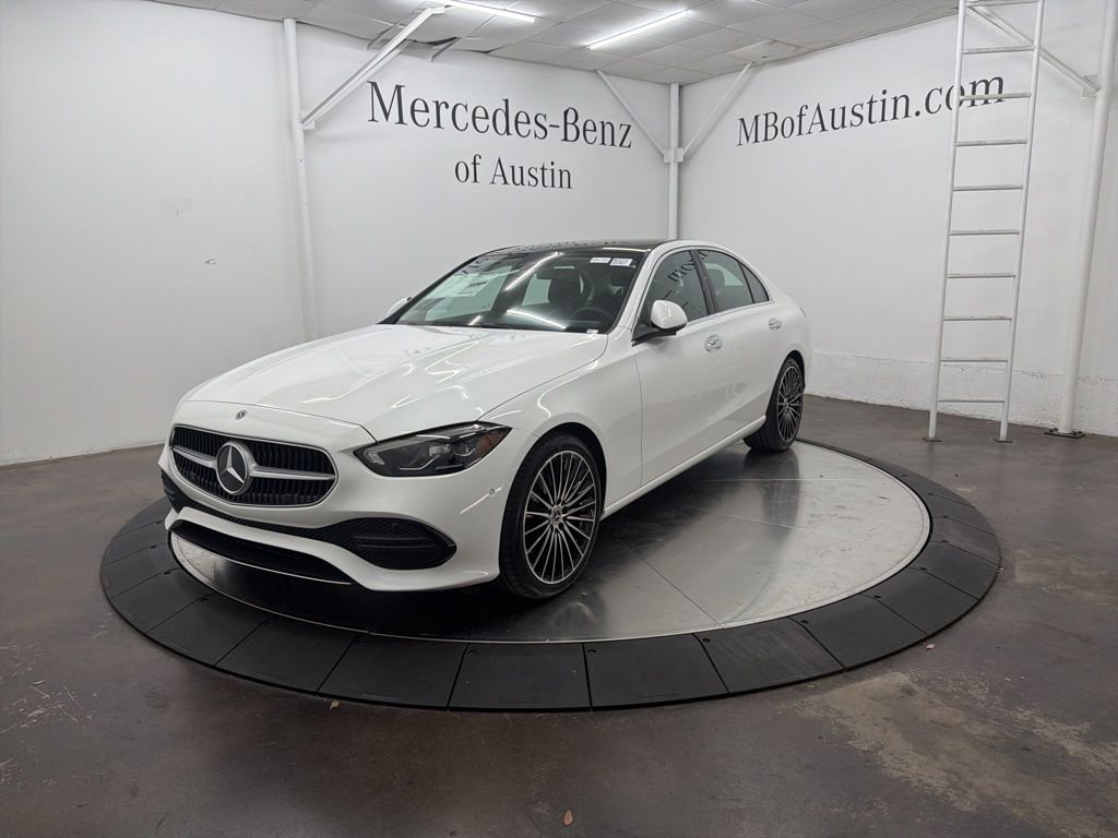 New 2026 Polar White Mercedes-Benz C 300 image 3
