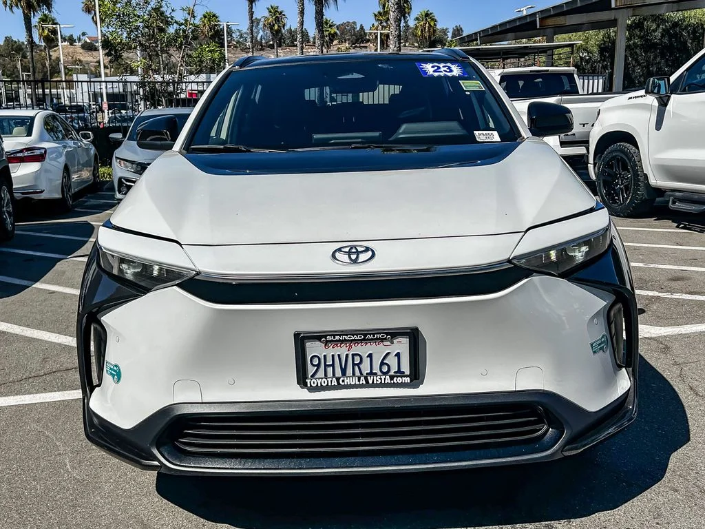 Used 2023 Toyota bZ4X XLE with VIN JTMAAAAA3PA017359 for sale in Chula Vista, CA