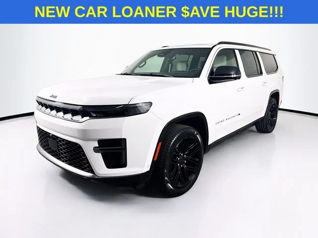 New 2026 Bright White Clear-Coat Exterior Paint Jeep Grand Wagoneer image 3