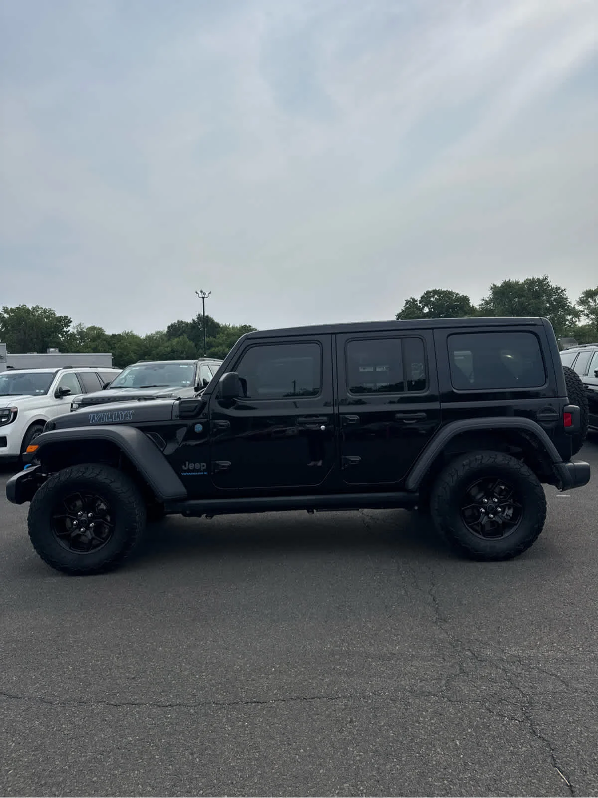 Used 2024 Black Clearcoat Jeep Willys image 2