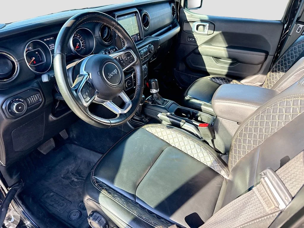 Used 2022 Black Jeep Unlimited Sahara High Altitude image 25