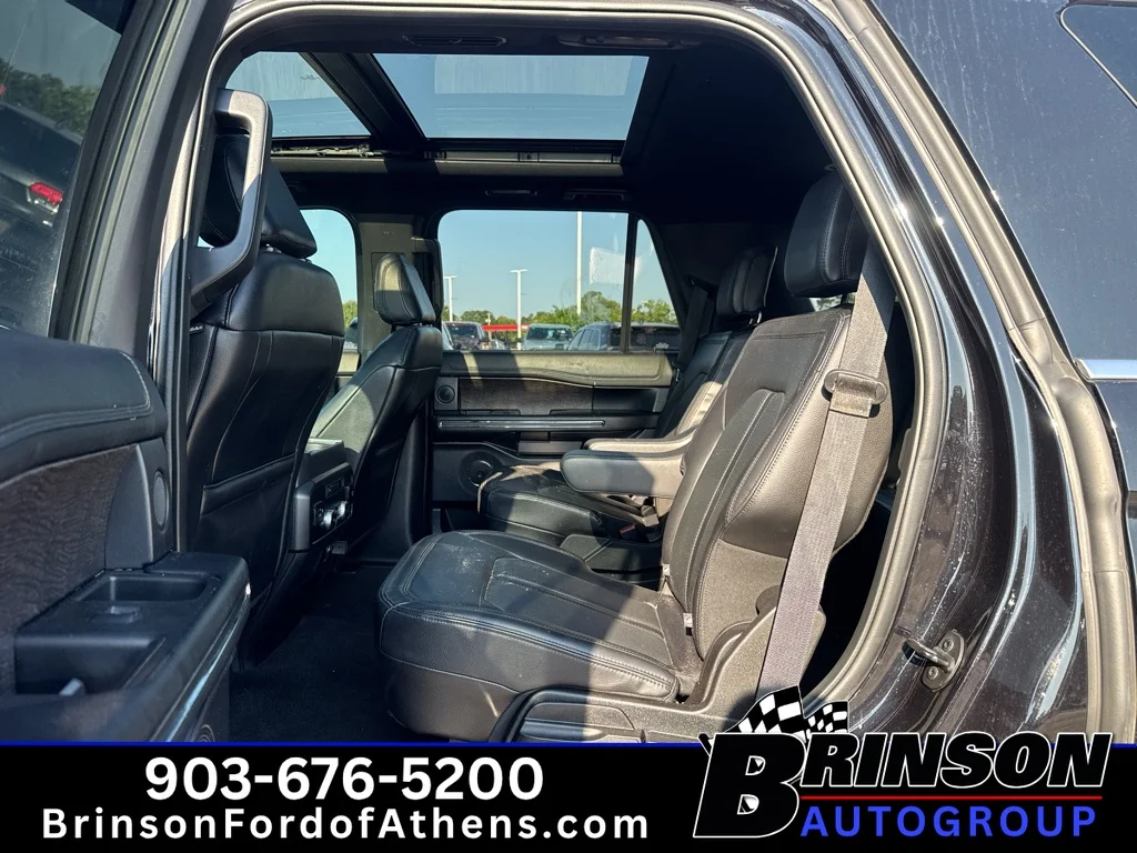 Used 2021 Agate Black Metallic Ford Limited image 12