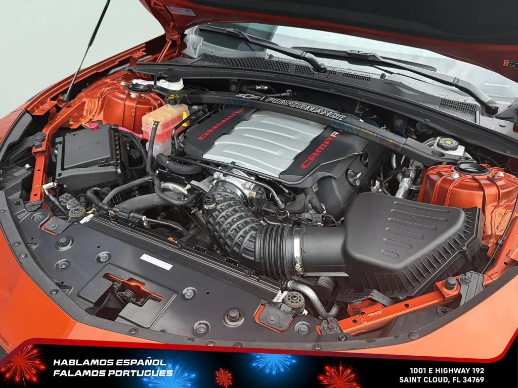 Used 2024 Vivid Orange Metallic Chevrolet 2SS image 33