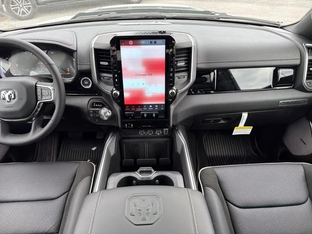 New 2026 Ivory White Tri-Coat Pearl-Coat Exterior Paint RAM Laramie image 13