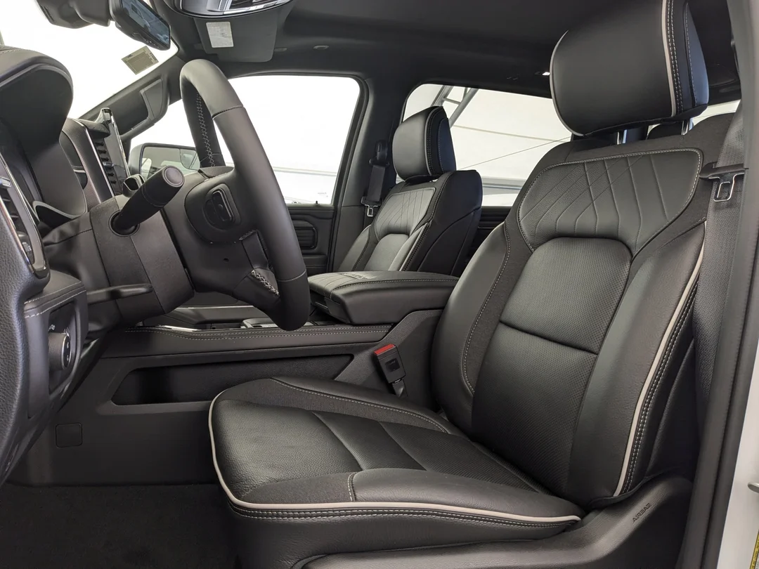 New 2026 White RAM Limited - - 5.7L HEMI V8 eTorque - 14.4 NAV Display - RamBox Cargo Sys - Surround View Cam & More! image 16