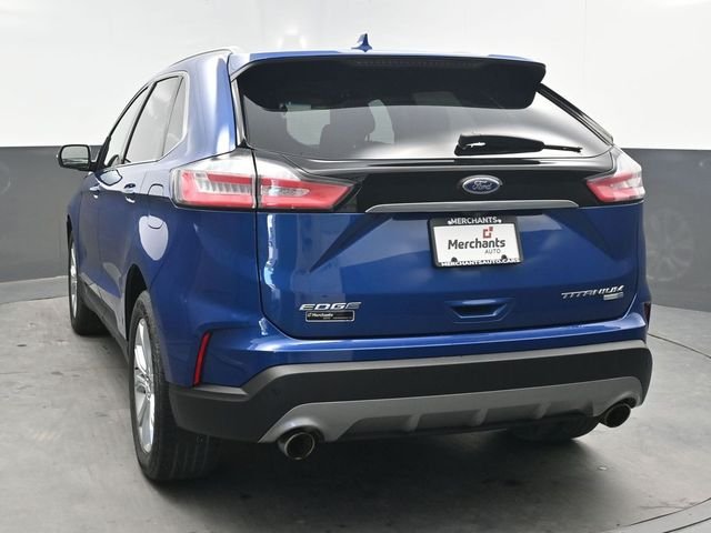 Used 2020 Blue Ford Titanium image 5