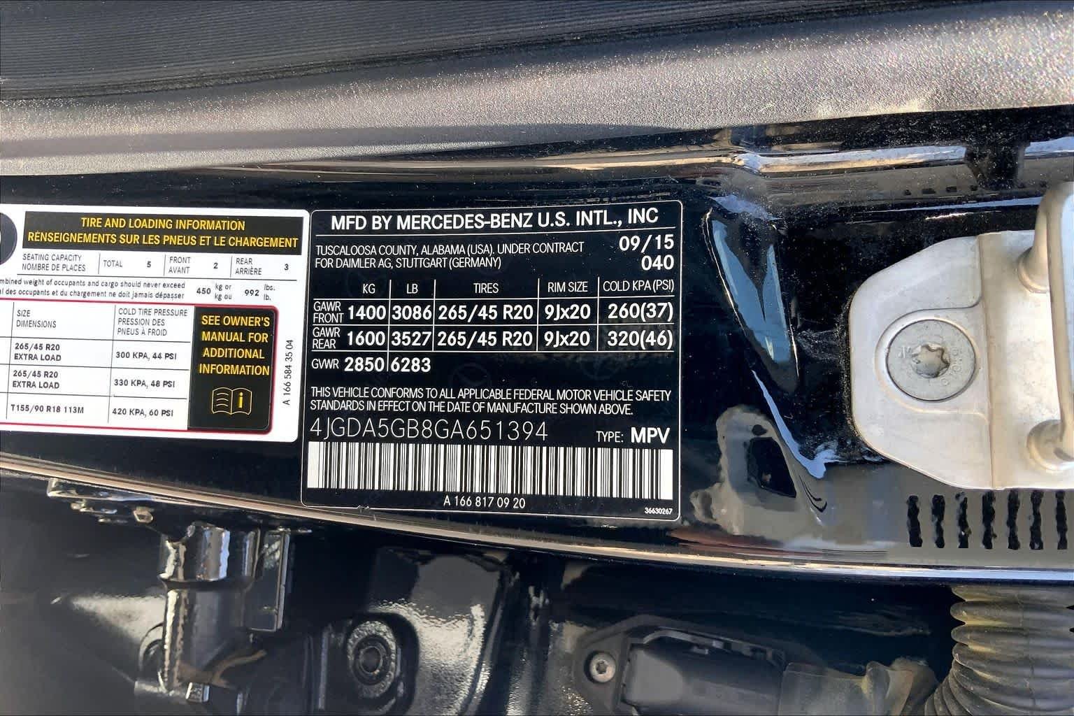 Used 2016 Polar White Mercedes-Benz GLE 400 image 37