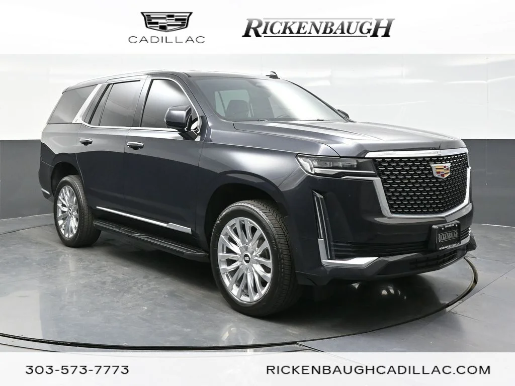 Used 2024 Gray Cadillac Premium Luxury image 1