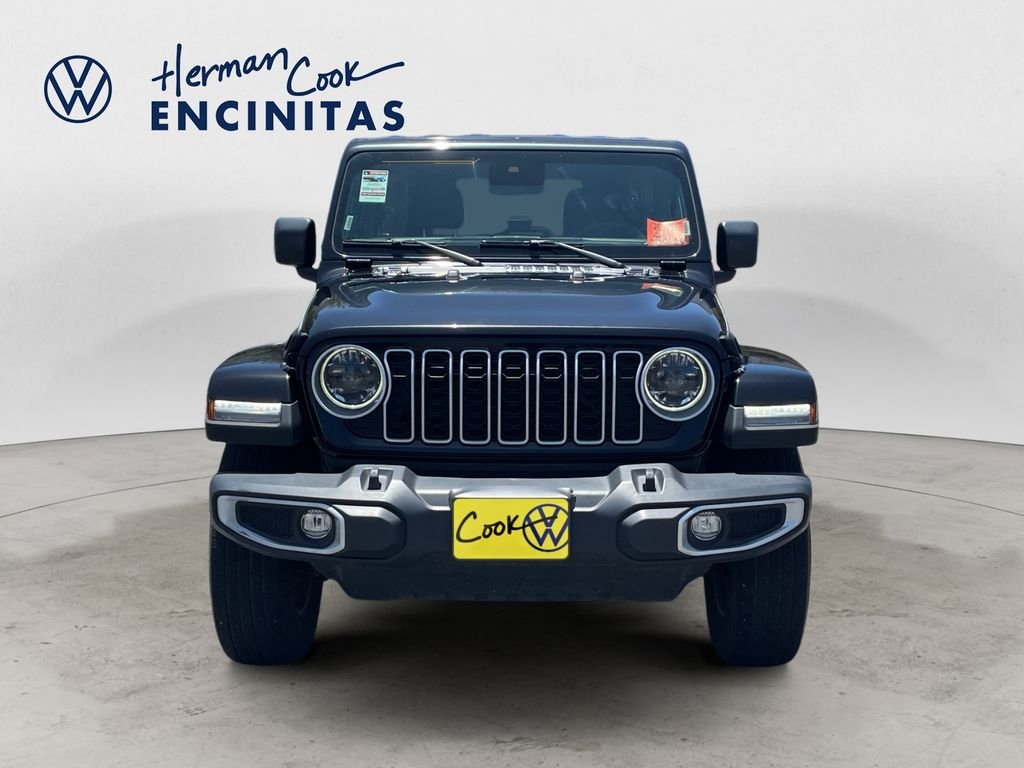 Used 2024 Black Clearcoat Jeep Sahara image 8