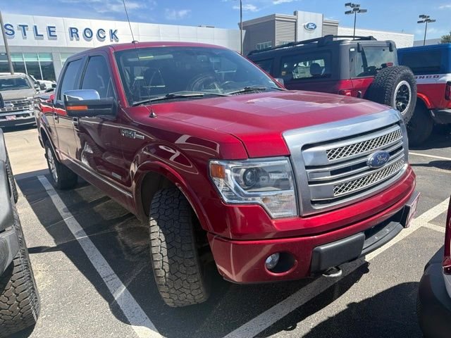 Used 2014 Red Ford Platinum image 2