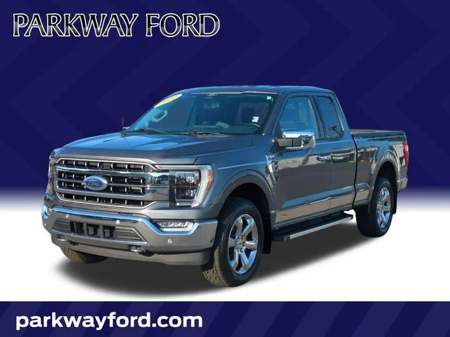 Used 2022 Gray Ford Lariat image 1