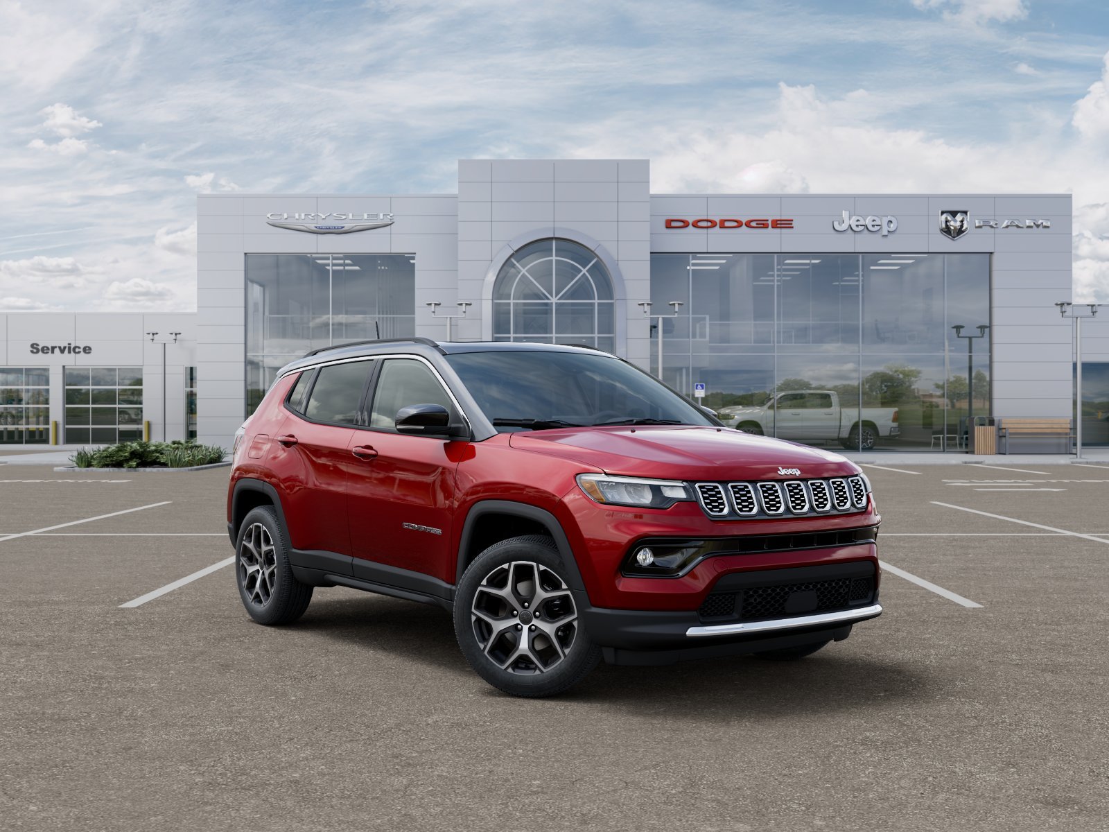 New 2026 Red Hot Pearlcoat Jeep Limited image 5