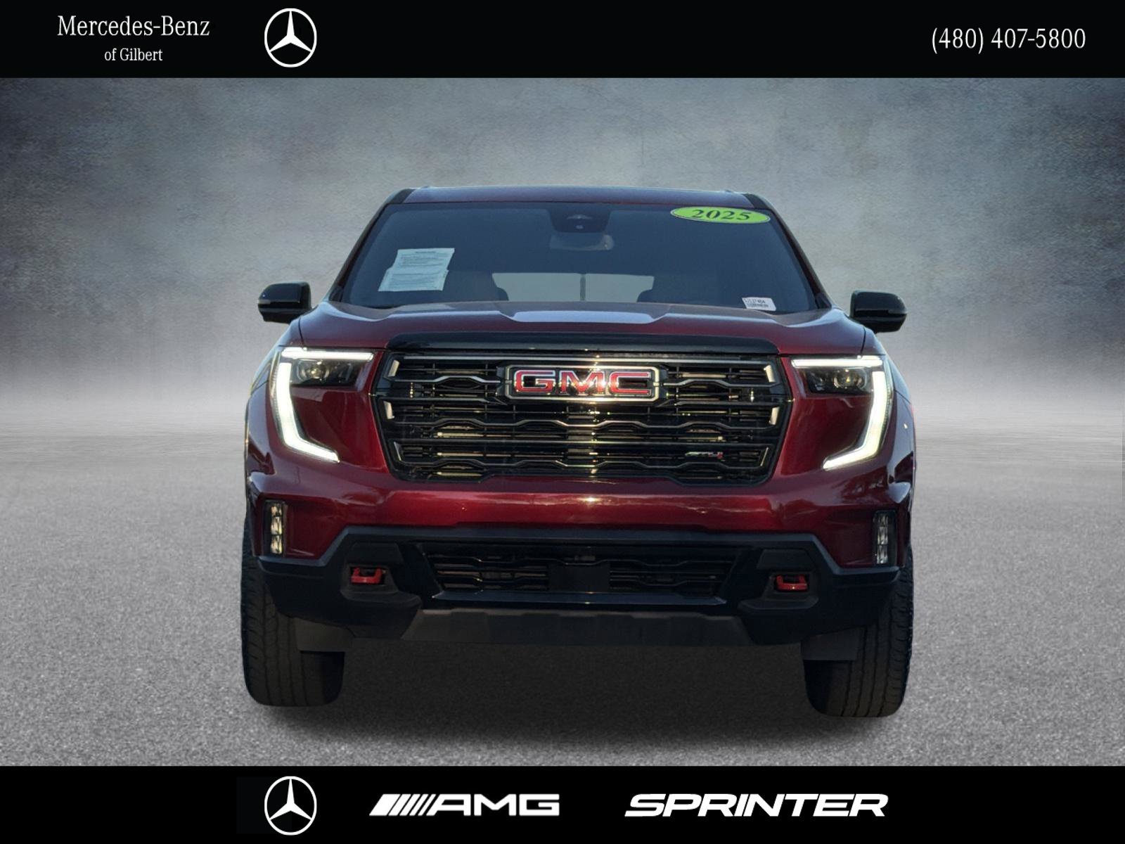 Used 2025 Red GMC AT4 image 2