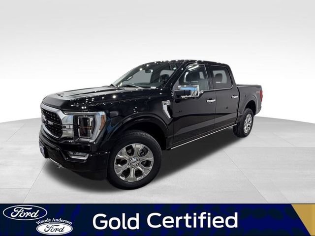 Certified Used 2023 Black Metallic Ford Platinum image 1