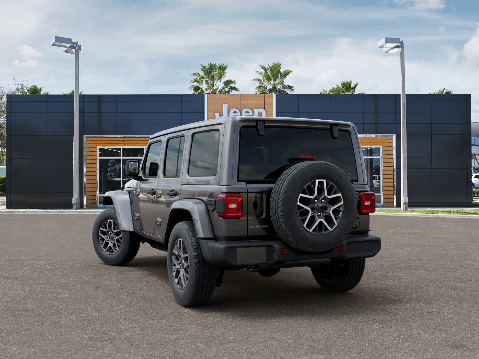 New 2026 Granite Crystal Metallic Clearcoat Jeep Sahara image 29