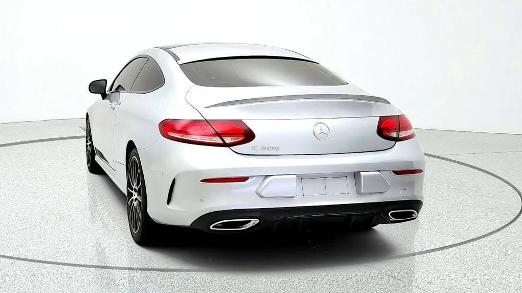Used 2021 Iridium Silver Metallic Mercedes-Benz C 300 Coupe w/ AMG® Line & Designo Nappa Leather Pkg image 6