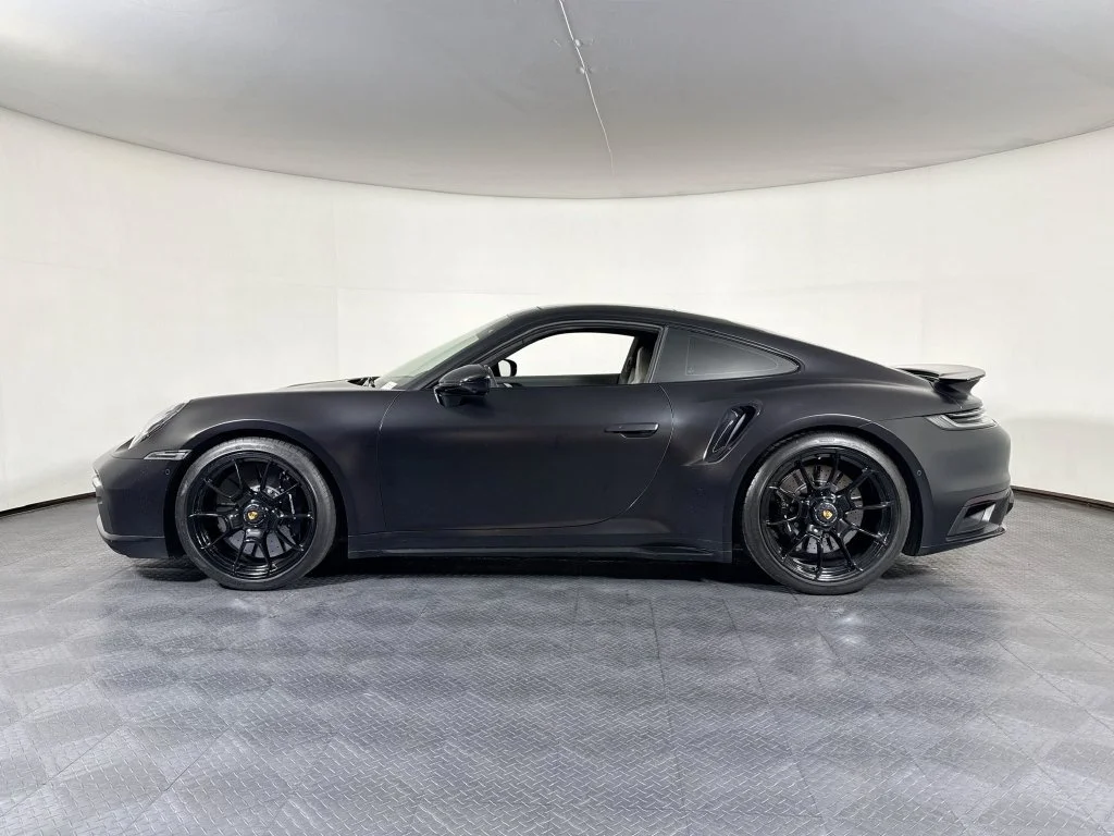 Used 2023 Jet Black Porsche Turbo S image 2