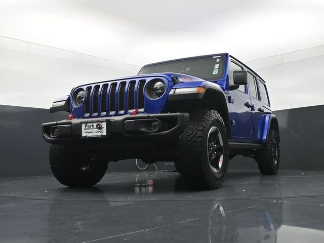 Used 2020 Blue Jeep Unlimited Rubicon image 19