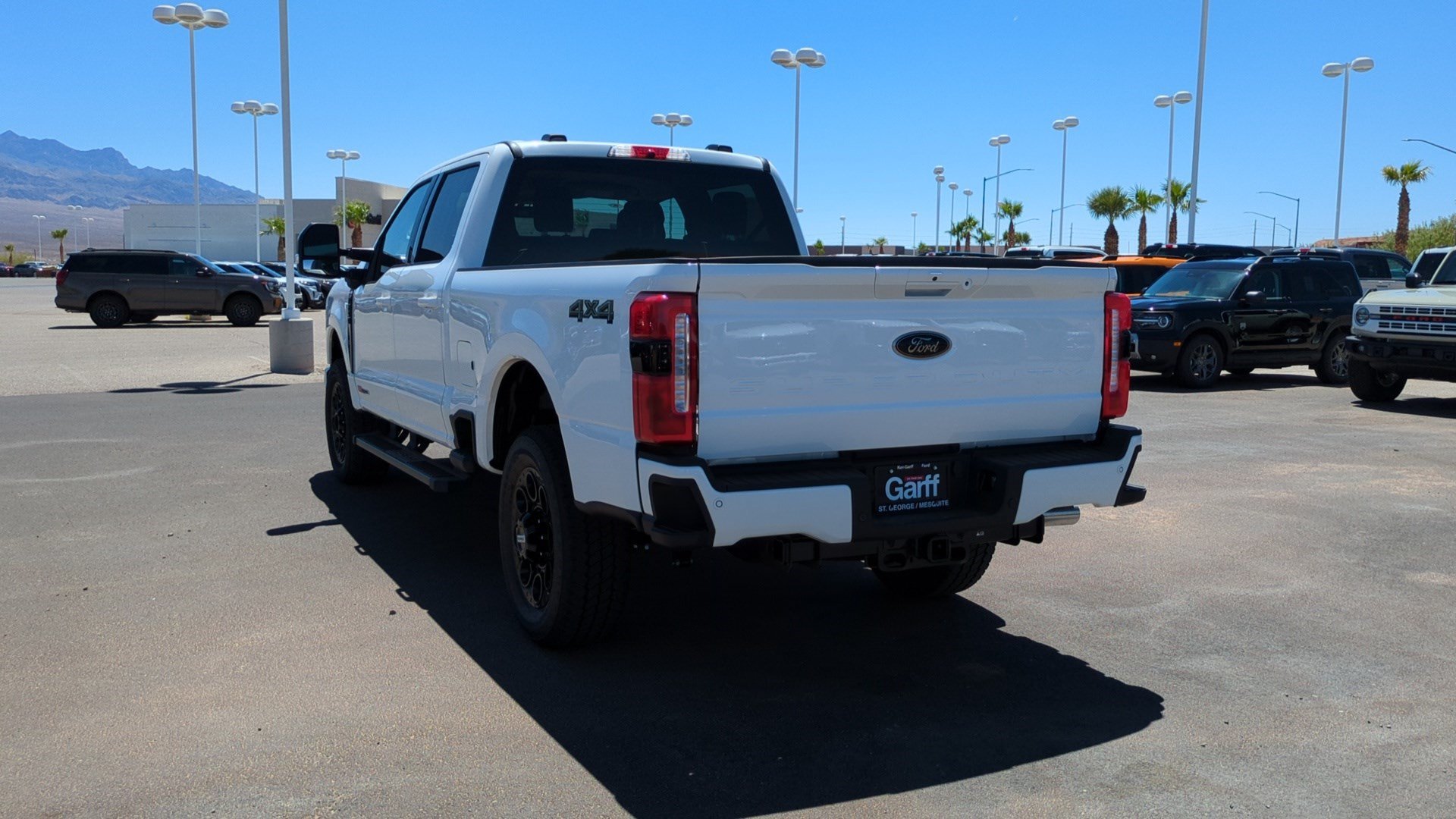 New 2026 Star White Metallic Tri-Coat Ford LARIAT image 5