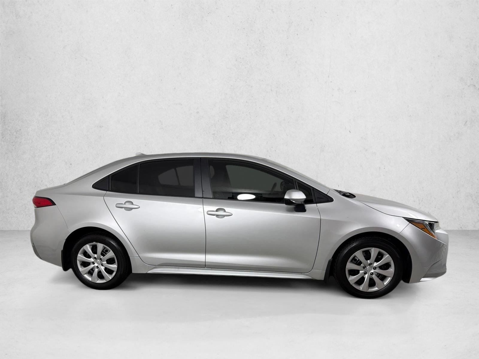 Used 2025 Classic Silver Metallic Toyota LE image 2