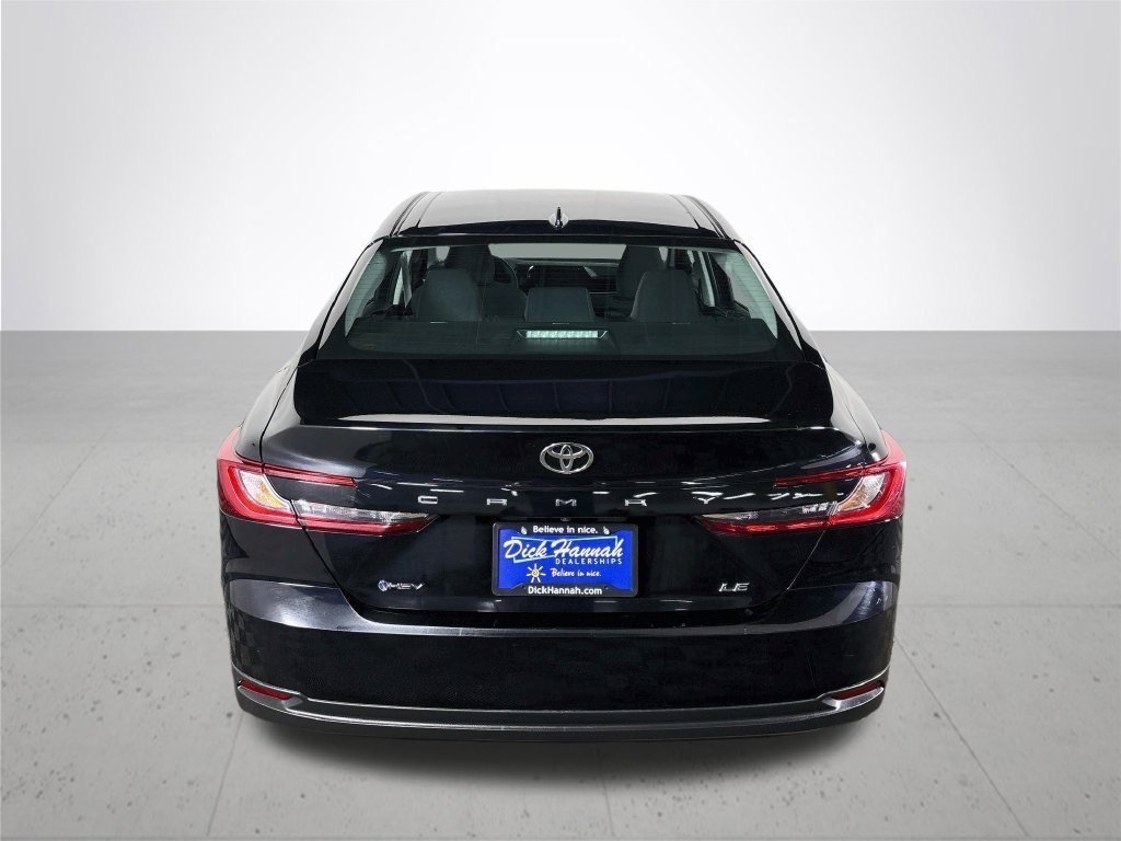 Used 2025 Black Toyota LE image 7