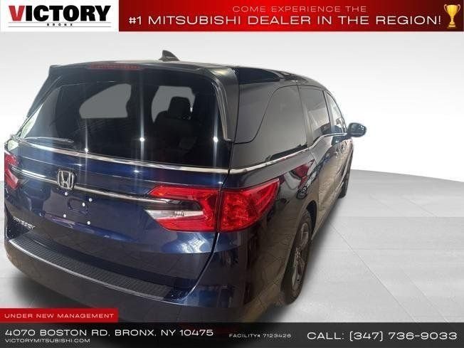 Used 2021 Blue Honda EX image 4