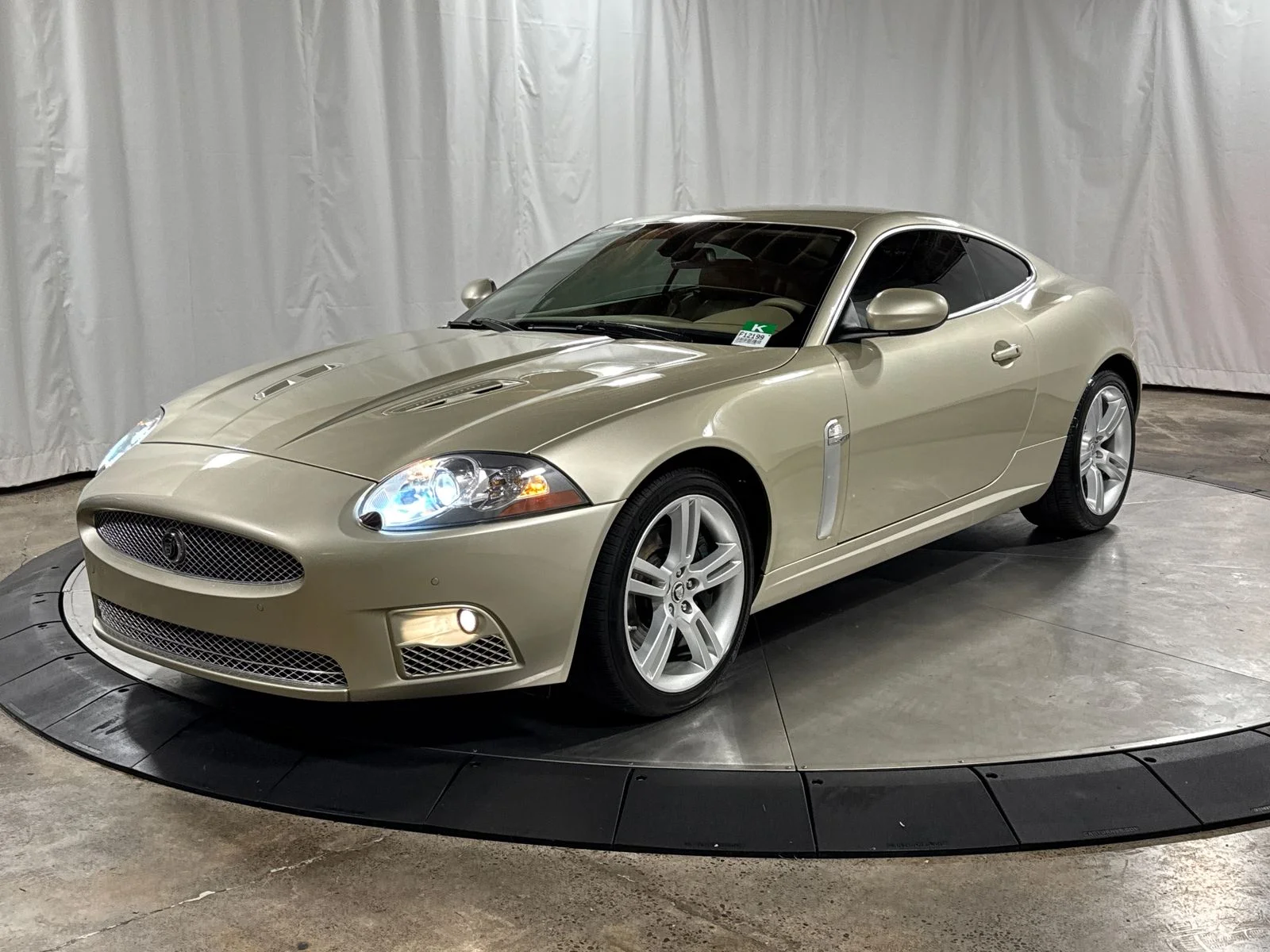 Used 2008 Winter Gold Jaguar XKR Base image 1