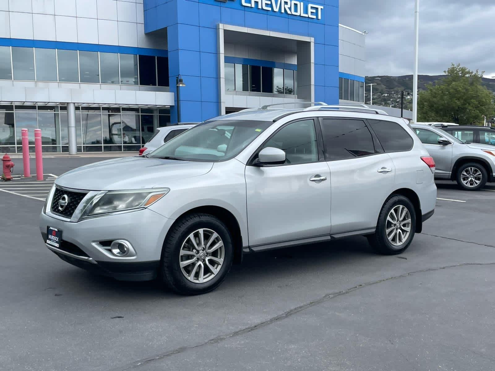 Used 2014 Nissan Pathfinder SV with VIN 5N1AR2MM6EC716941 for sale in Woods Cross, UT