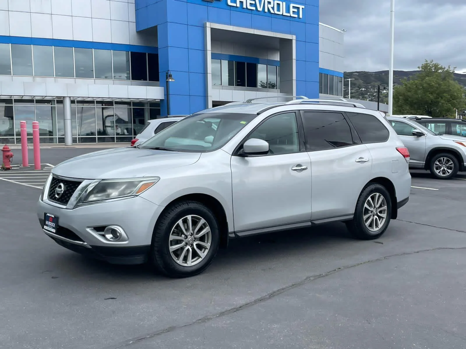 Used 2014 Nissan Pathfinder SV with VIN 5N1AR2MM6EC716941 for sale in Woods Cross, UT