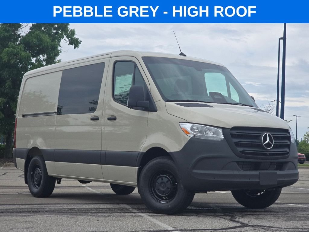 New 2026 Pebble Grey Mercedes-Benz Crew 144 WB image 1