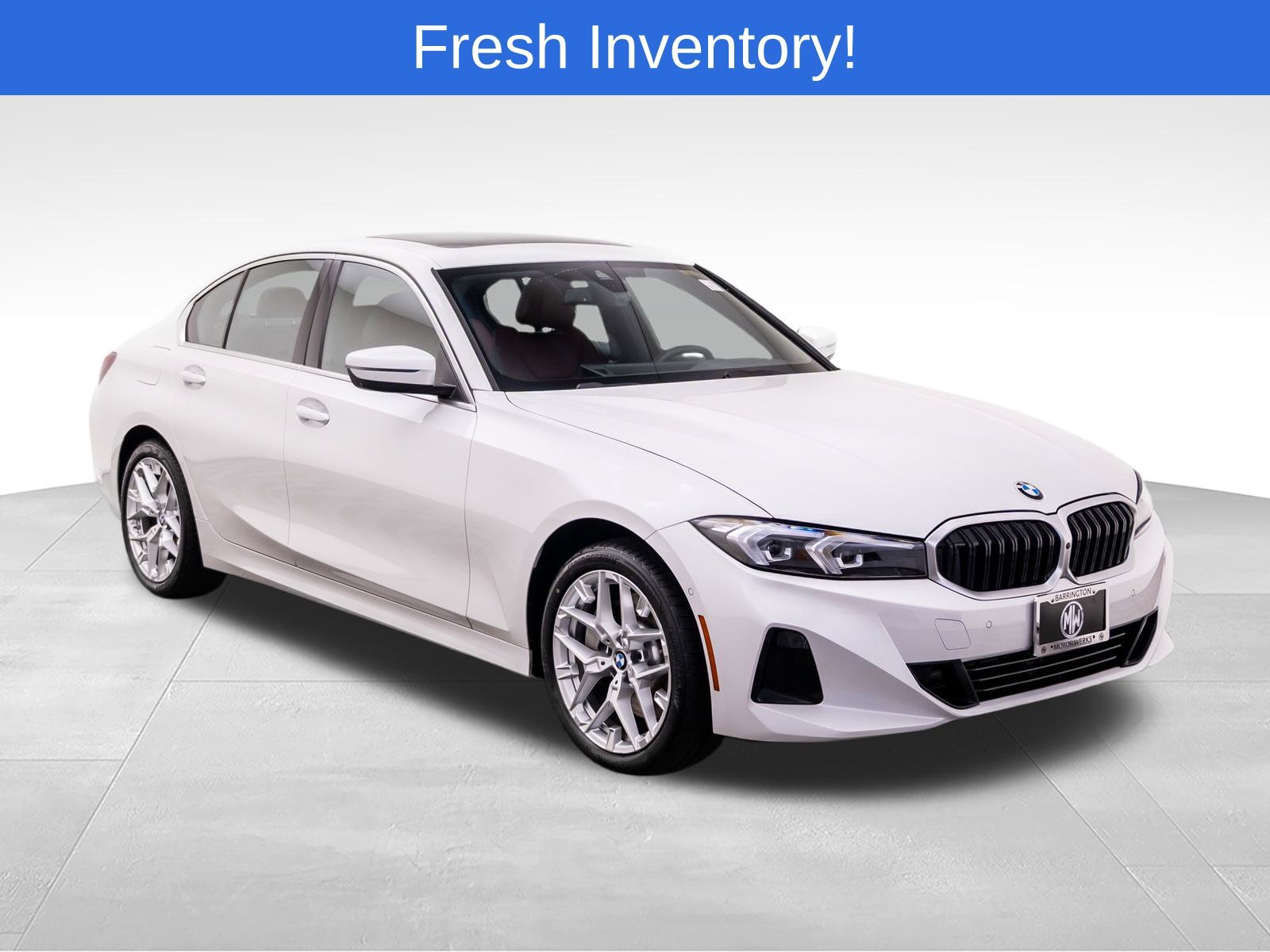 Certified Used 2026 Mineral White Metallic BMW 330i xDrive image 7